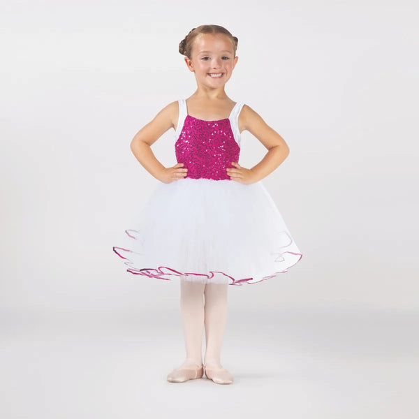 Sequinned Bodice Tutu with Wide Straps | 1st Position 