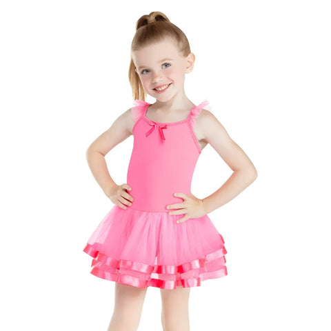 1st Position Flutter Sleeve Dress | Dazzle Dancewear Ltd