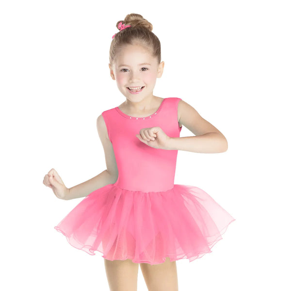 1st Position Tank Rhinestone Dress | Dazzle Dancewear Ltd