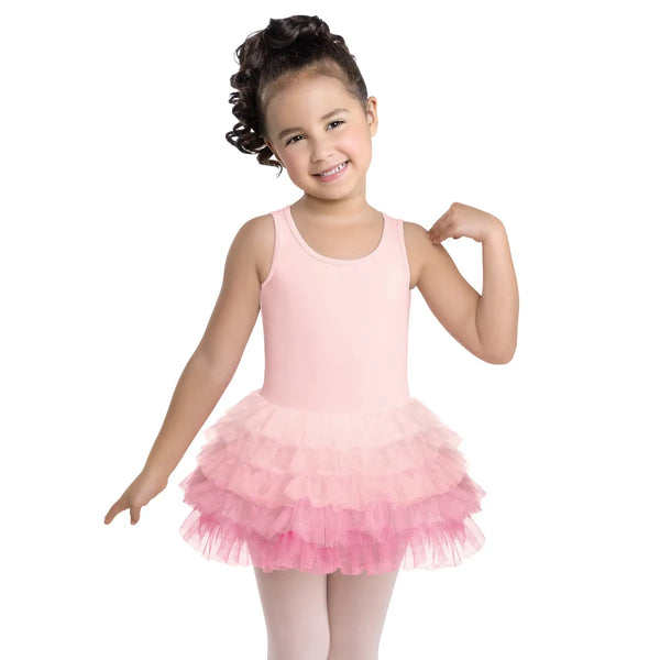  1st Position Tank Ruffle Dress | Dazzle Dancewear Ltd