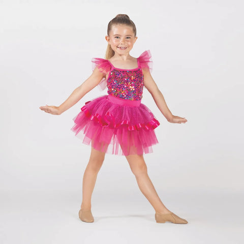 Sequin Bodice Tutu with Square Neckline | 1st Position 