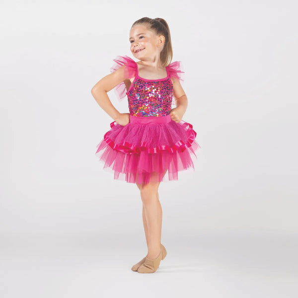 Sequin Bodice Tutu with Square Neckline | 1st Position 