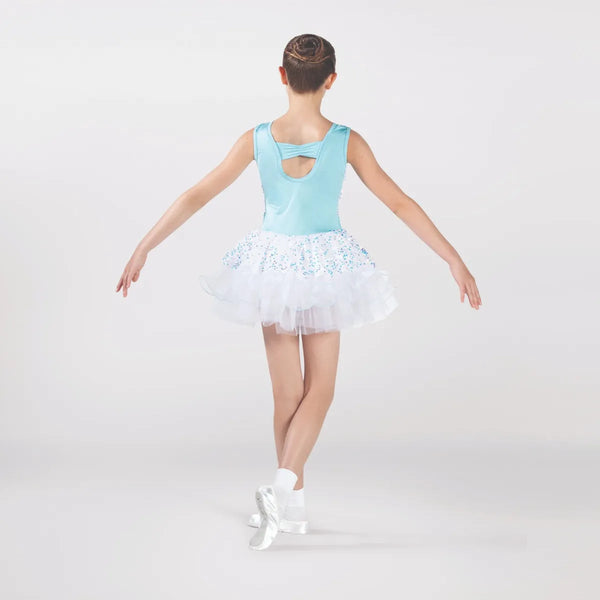 Sequin Bodice Tutu with Collar and Peplum | 1st Position 