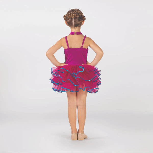 Sequin Bodice Tutu with Cross Over Halterneck | 1st Position 