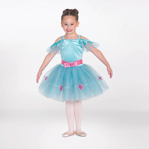 1st Position Tutu with Petal Sleeve | Dazzle Dancewear Ltd