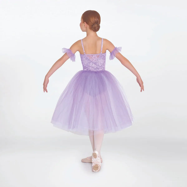 1st Position Romantic Floral Tutu with Arm Cuffs | Dazzle Dancewear Ltd