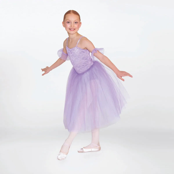 1st Position Romantic Floral Tutu with Arm Cuffs | Dazzle Dancewear Ltd