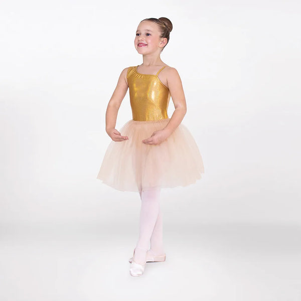 1st Position Asymmetric Glitter Panel Tutu  | Dazzle Dancewear Ltd