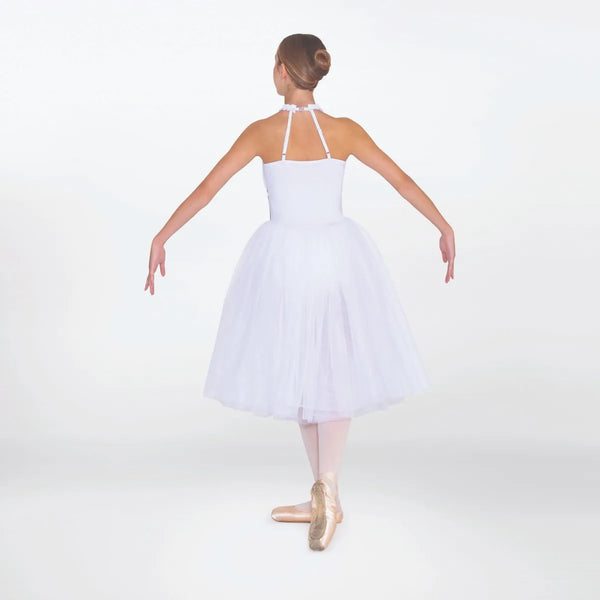 1st Position Gathered Halterneck Romantic Tutu | Dazzle Dancewear Ltd