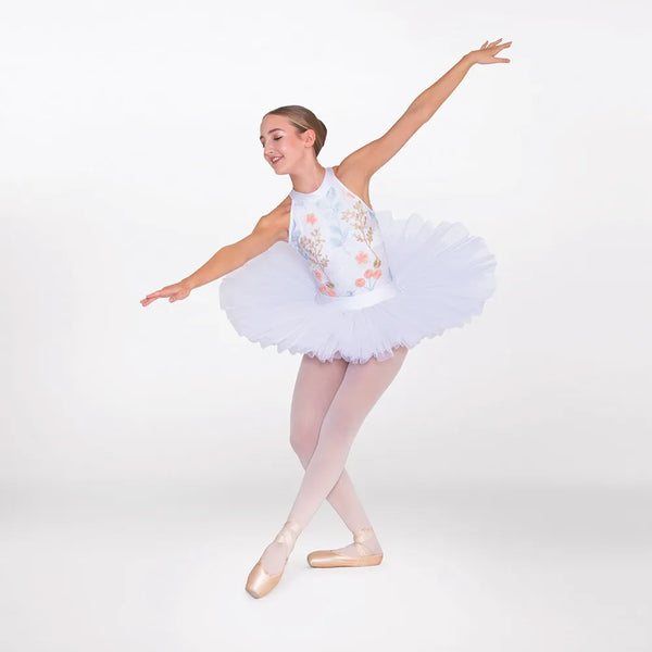 1st Position Halterneck Floral Platter Tutu | Dazzle Dancewear Ltd