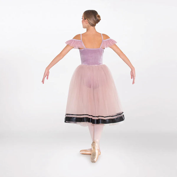 1st Position Frill-Cuffed Romantic Tutu | Dazzle Dancewear Ltd