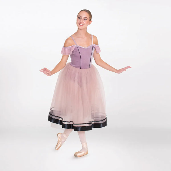 1st Position Frill-Cuffed Romantic Tutu | Dazzle Dancewear Ltd