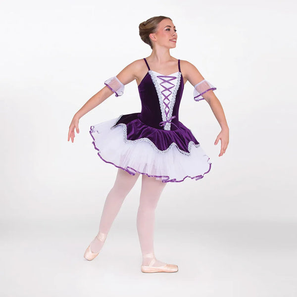 1st Position Peplum Tutu with Lace Detail | Dazzle Dancewear Ltd