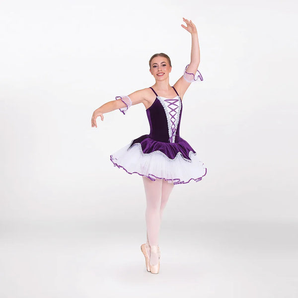 1st Position Peplum Tutu with Lace Detail | Dazzle Dancewear Ltd