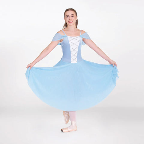 1st Position Romantic Ballet Tutu with Mesh Strap Detail | Dazzle Dancewear Ltd