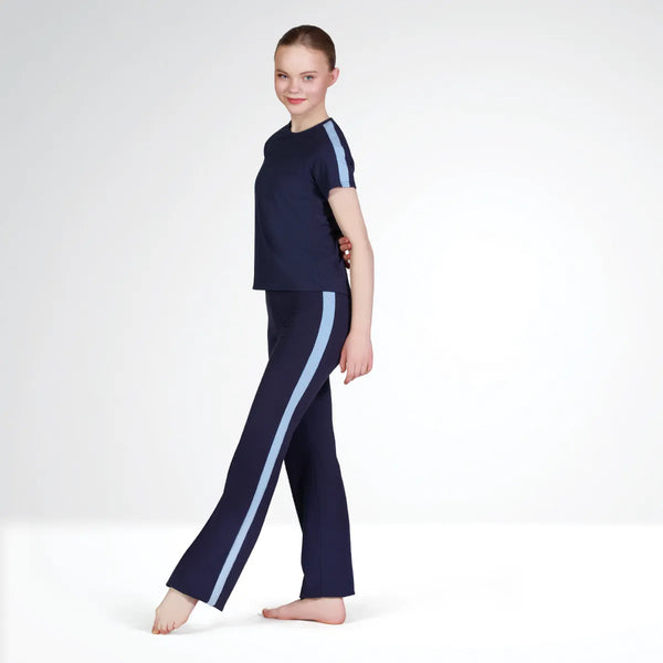 Narrow Stripe Cotton Unisex Jazz Pants | 1st Position - Dazzle Dancewear Ltd