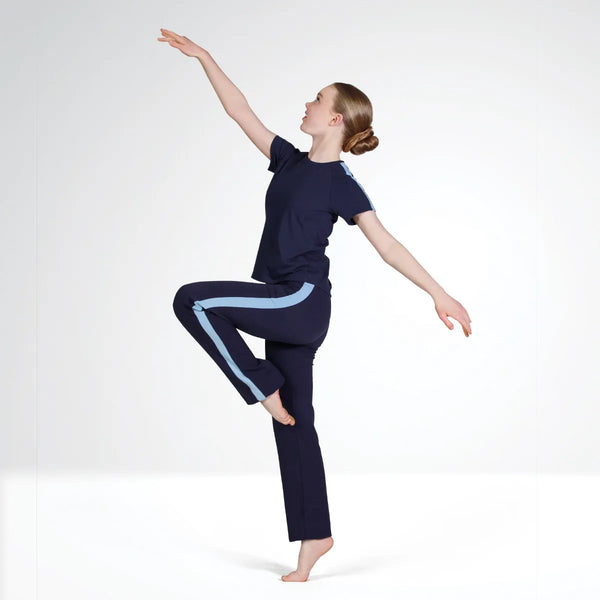 Narrow Stripe Cotton Unisex Jazz Pants | 1st Position - Dazzle Dancewear Ltd