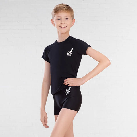 IDT Male Modern & Tap Raglan Sleeve Crew Neck T-Shirt - Dazzle Dancewear Ltd