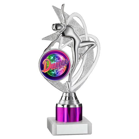 Dance Trophy Centre Sticker - Dazzle Dancewear Ltd