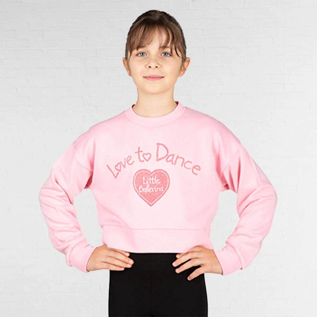 Love to Dance Sweatshirt | Little Ballerina