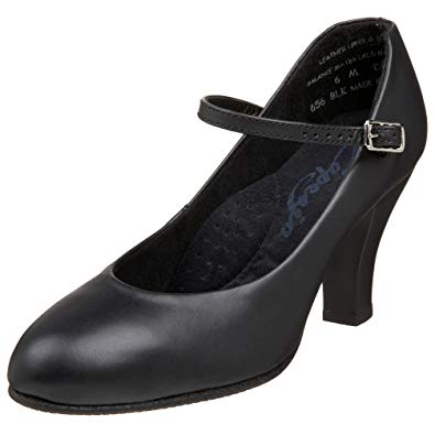 Capezio 656 Black Professional Theatrical Shoes - Dazzle Dancewear Ltd