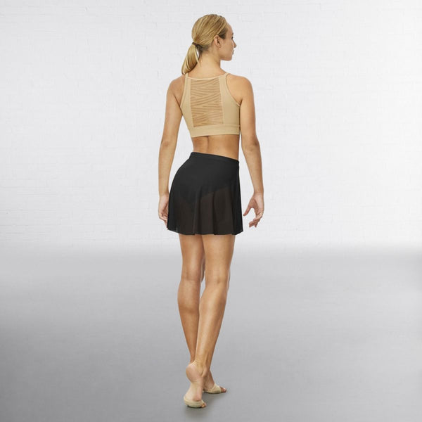 Bloch R3521 Jaylyn Pull-On Mock Wrap Skirt - Dazzle Dancewear Ltd