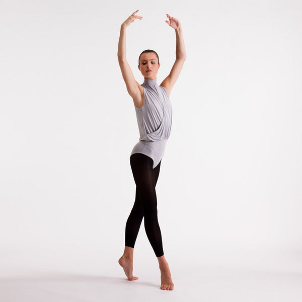 Silky Essentials Black Footless Ballet Tights | Dazzle Dancewear Ltd