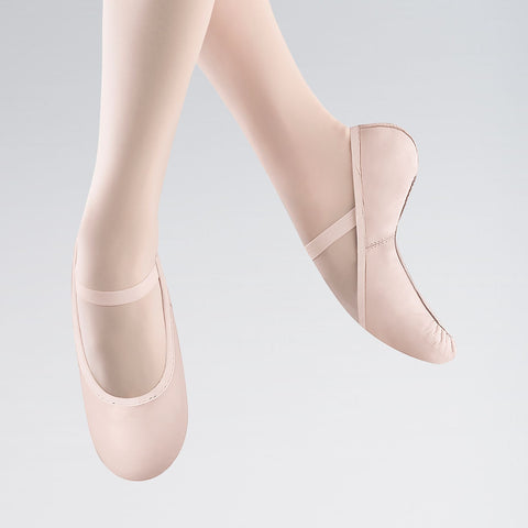 Bloch 227 Belle Theatrical Pink Full Sole Leather Ballet Shoe - Dazzle Dancewear Ltd