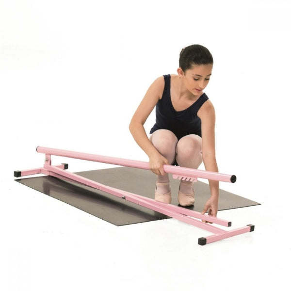 1st Position Pink Portable Ballet Dance Barre - Dazzle Dancewear Ltd