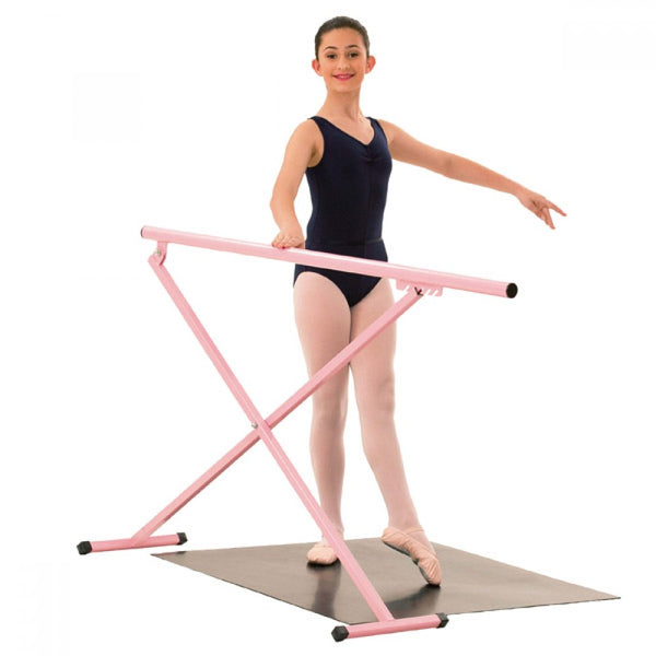 1st Position Pink Portable Ballet Dance Barre - Dazzle Dancewear Ltd