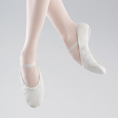 Bloch 209 Arise Full Sole White Leather Ballet Shoes - Dazzle Dancewear Ltd