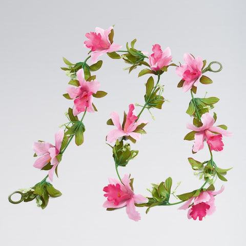 RAD Syllabus Pink Artificial Flower Garland - 1m approx - Dazzle Dancewear Ltd
