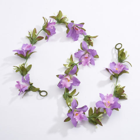 RAD Syllabus Purple Artificial Flower Garland - 1m approx - Dazzle Dancewear Ltd