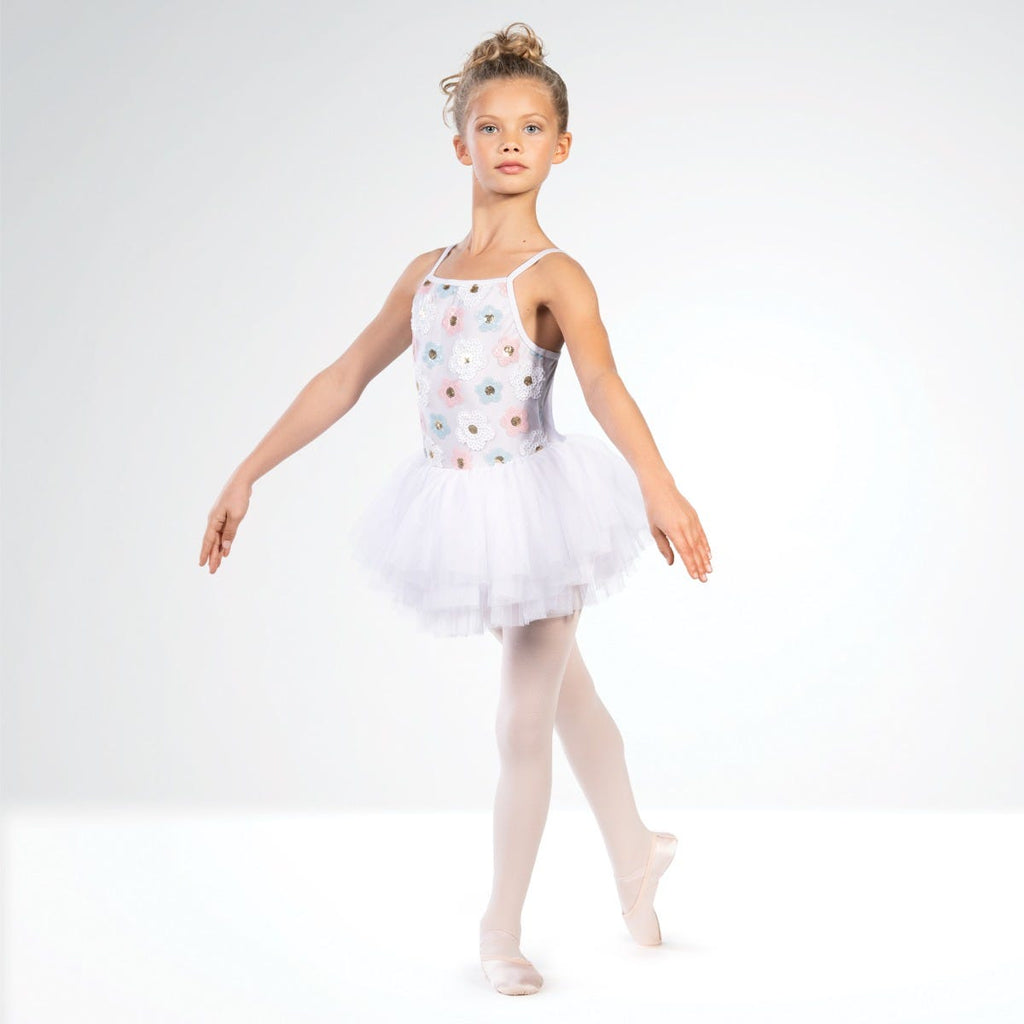1st Position Floral Sequin Motif Ballet Dress | 1st Position 