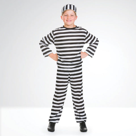 Convict Outfit with Hat-Dazzle Dancewear Ltd