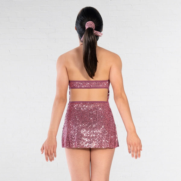 1st Position Halterneck Sparkle Glitz Dress | Dazzle Dancewear Ltd