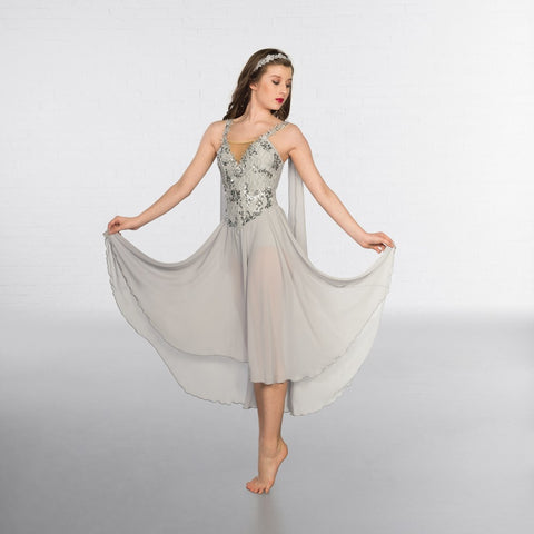 1st Position Lunar Sequin Trim Lyrical Dress - Dazzle Dancewear Ltd