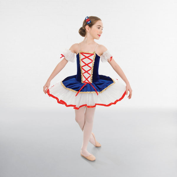 1st Position Ribbon Corset Character Ballet Dance Tutu - Dazzle Dancewear Ltd
