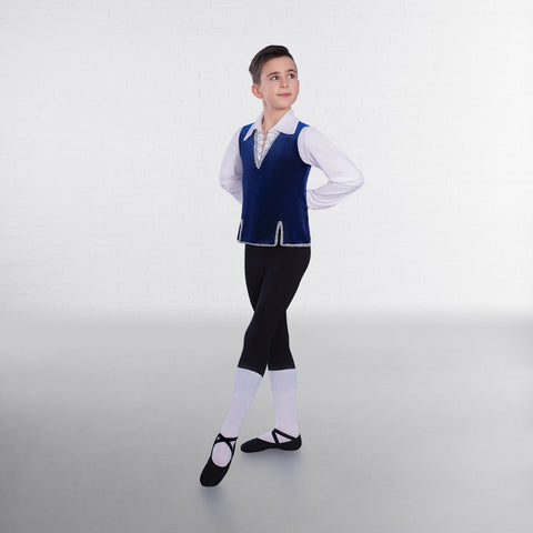 1st Position Velour Ballet Tunic - Dazzle Dancewear Ltd