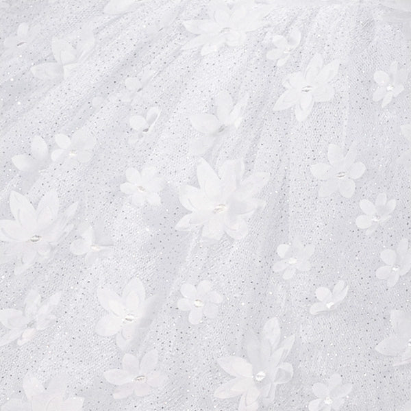 1st Position Floral Motif Glitter Net Tutu | Dazzle Dancewear Ltd