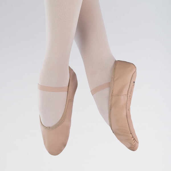 1st Position Pink Leather Ballet Shoes | Dazzle Dancewear Ltd