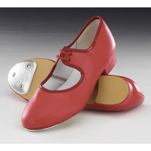 1st Position Low Heel PU Tap Shoes | Dazzle Dancewear Ltd