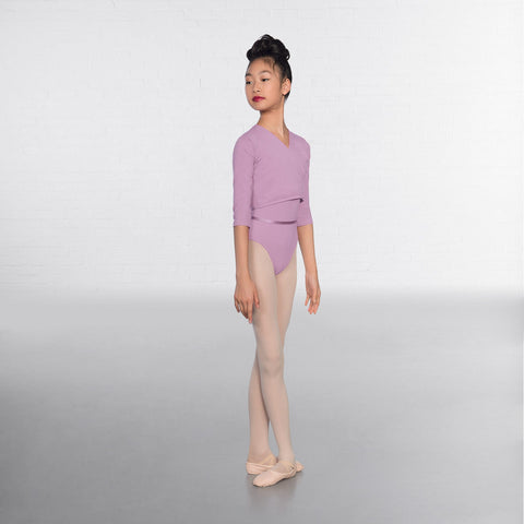 1st Position Lilac X Over Cardigan 3/4 sleeves  - Dazzle Dancewear Ltd
