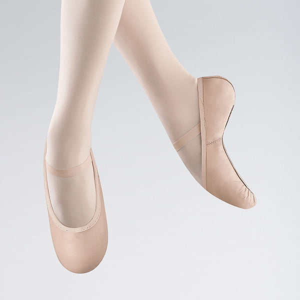 Bloch 227 Belle Pink Full Sole Leather Ballet Shoe - Dazzle Dancewear Ltd