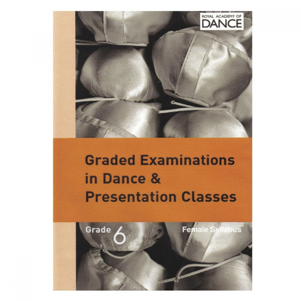 RAD Syllabus DVD Grade 6 (Female) - Dazzle Dancewear Ltd