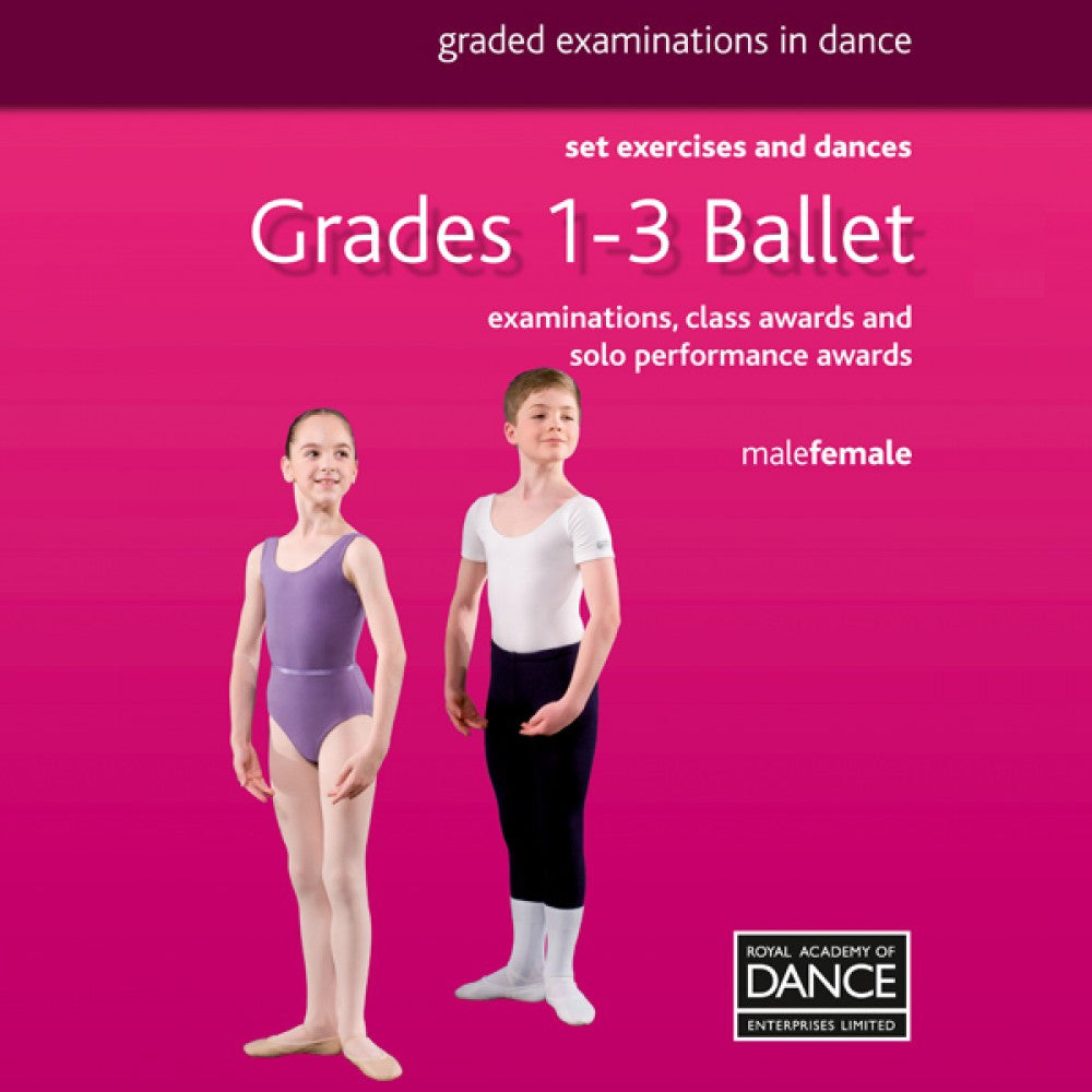 RAD Grades 1-3 Ballet Book - Dazzle Dancewear Ltd