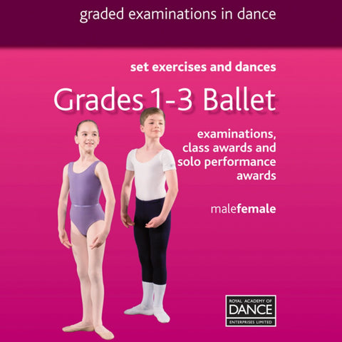 RAD Grades 1-3 Ballet DVD - Dazzle Dancewear Ltd