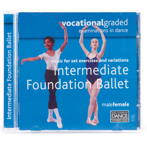 RAD Vocational Intermediate Foundation Ballet CD - Dazzle Dancewear Ltd