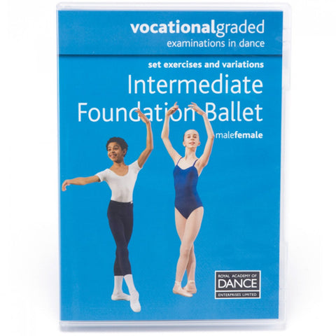 RAD Vocational Intermediate Foundation Ballet DVD - Dazzle Dancewear Ltd