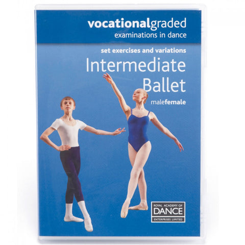 RAD Vocational Intermediate Ballet DVD - Dazzle Dancewear Ltd